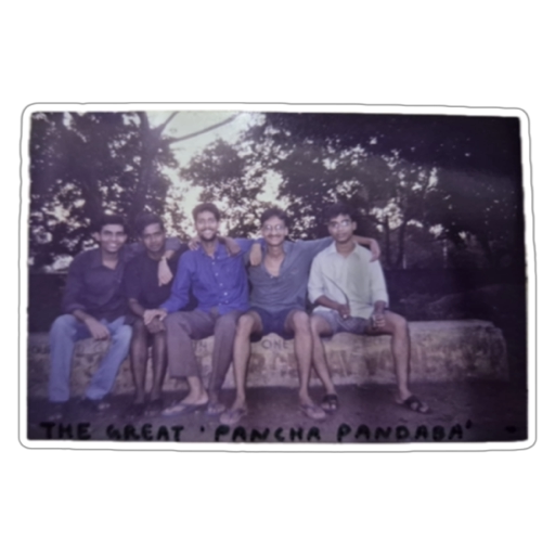 The Great 'Pancha Pandaba' — five batchmates on campus, REC Durgapur days